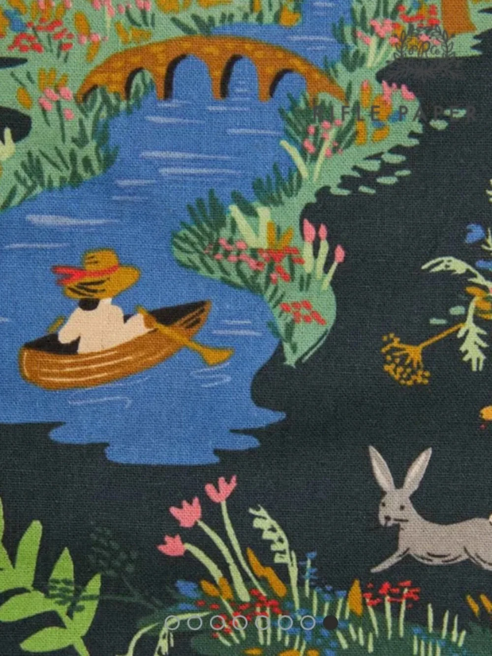 NEW HEDLEY & BENNETT X Rifle Paper Co. English Garden Smock Florals Apron